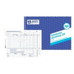 Avery 740 administration book Blue, White