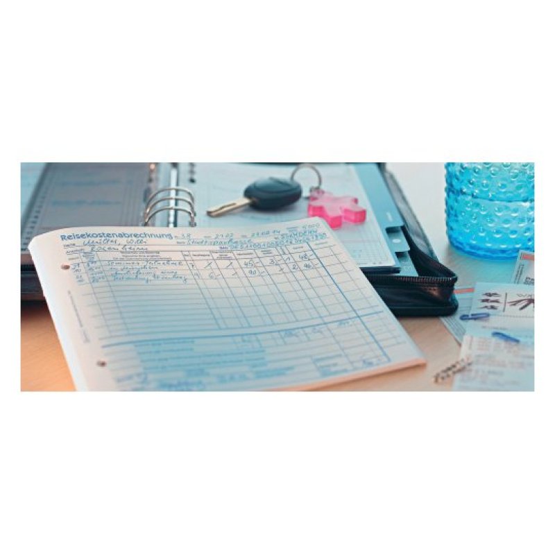 Avery 741 administration book Blue, White