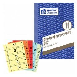 Avery 867 ticket 100 pc(s)