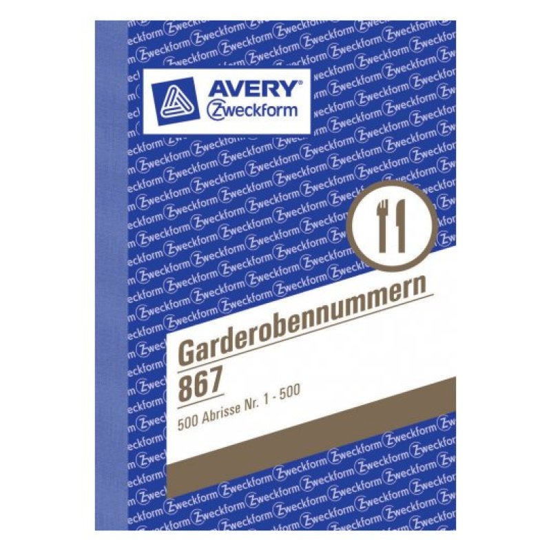 Avery 867 ticket 100 pc(s)