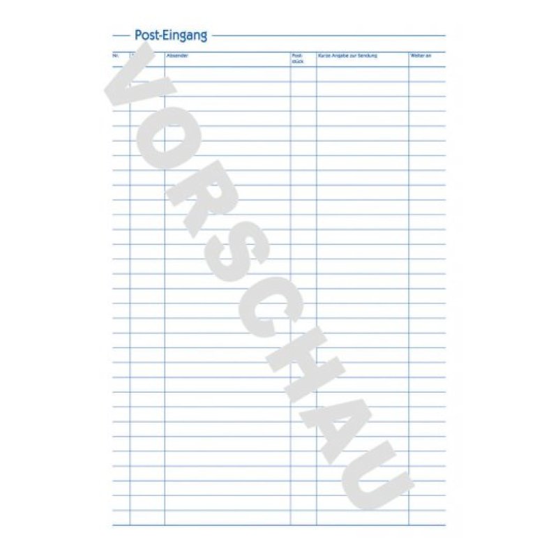 Avery 931 administration book Blue, White