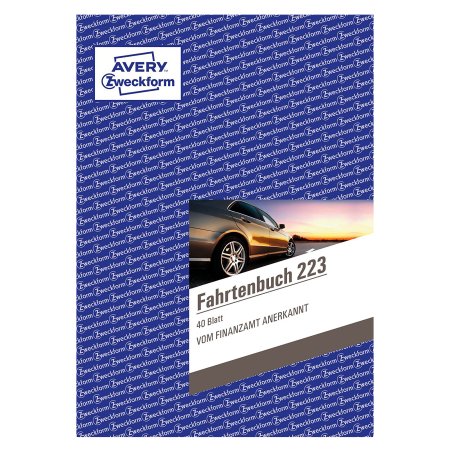 Avery 223 administration book Blue, White