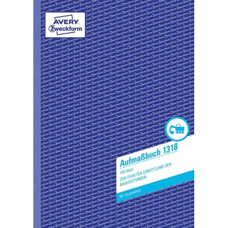 Avery 1318 accounting form/book A4 100 pages