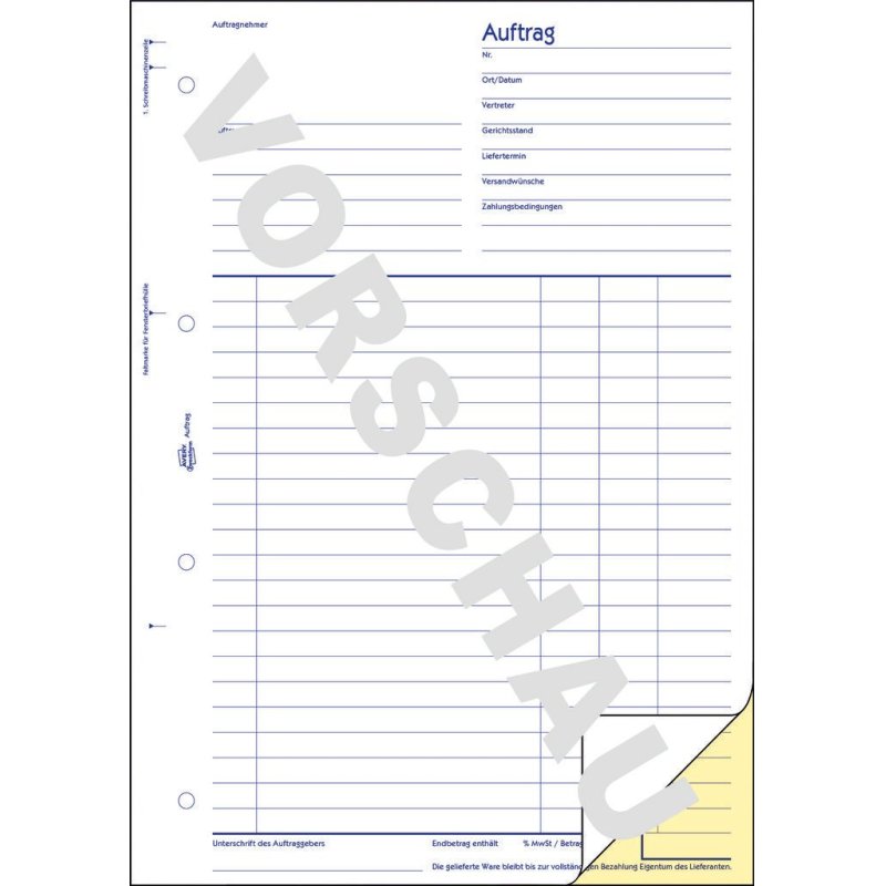 Avery 1728 accounting form/book A4 40 pages
