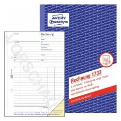 Avery 1733 formulaire commercial