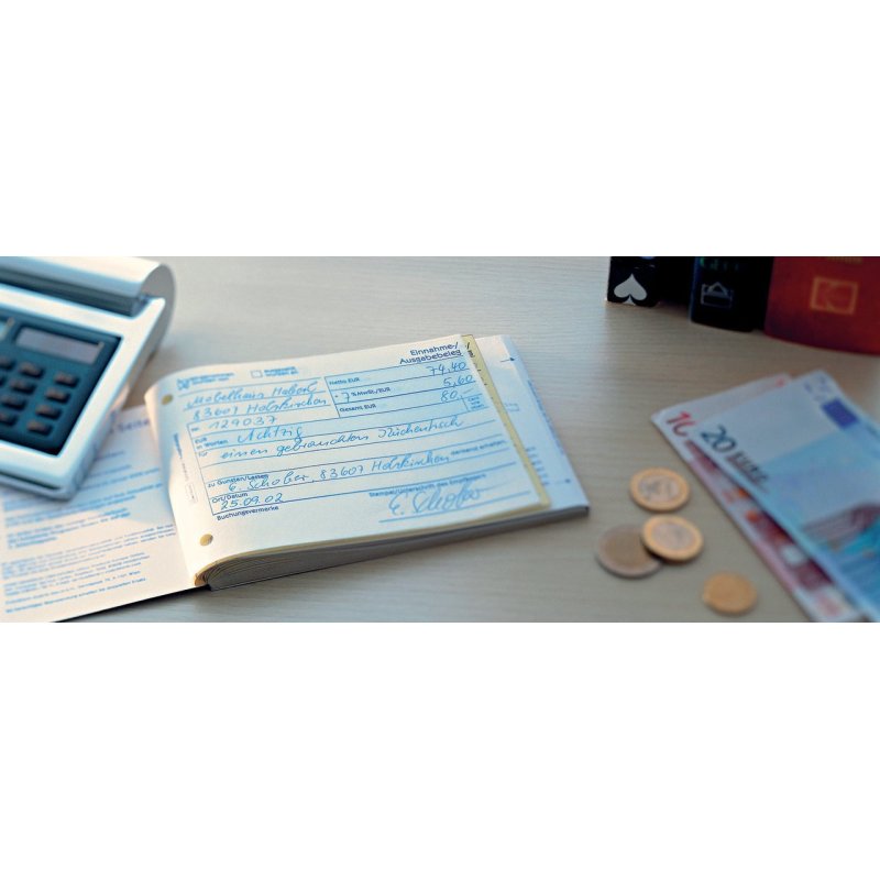 Avery 1755 accounting form/book A6 40 pages