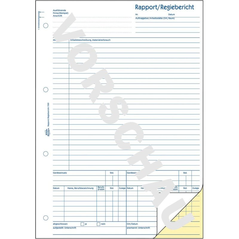 Avery 1769 formulaire et livre de comptabilité A4 40 pages
