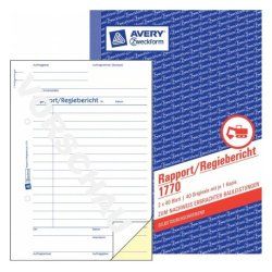 Avery 1770 administration book Blue, White