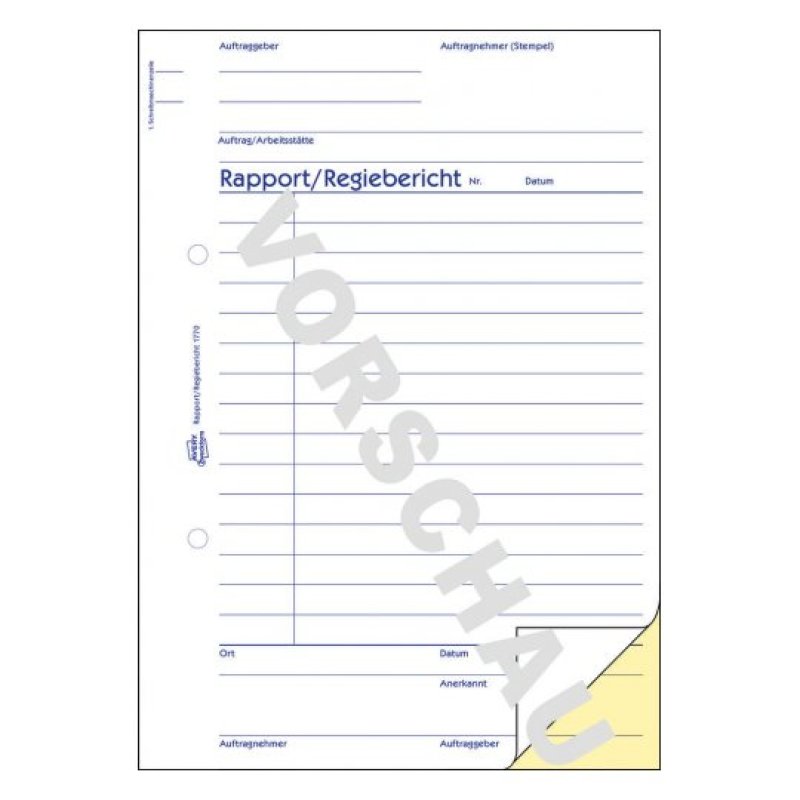 Avery 1770 administration book Blue, White