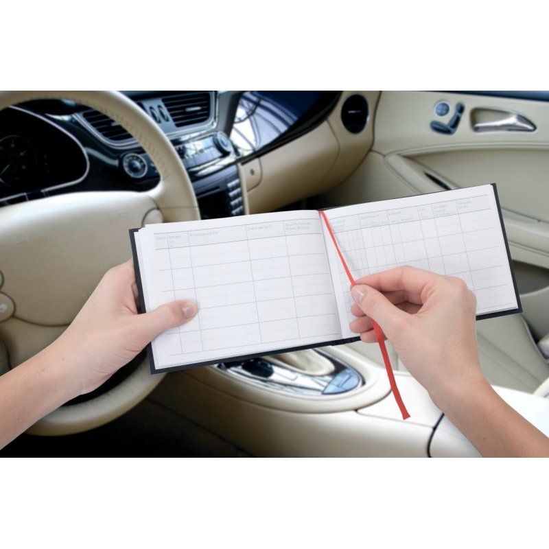 AVERY Zweckform Formularbuch "Hardcover" - Fahrtenbuch, A6