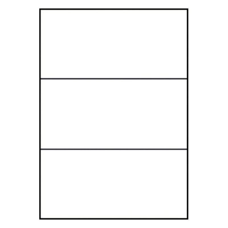 AVERY Cartes de correspondance laser, 210 x 99 mm