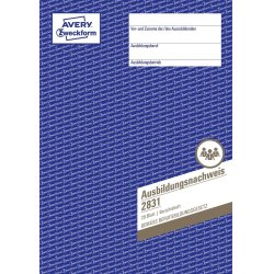 AVERY Zweckform Formularbuch "Ausbildungsnachweis", A4