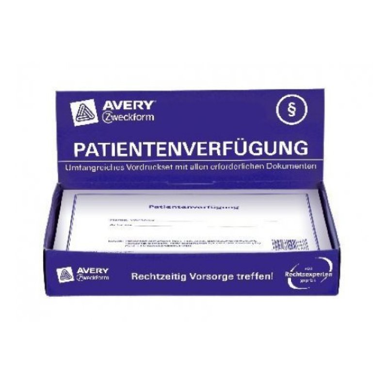AVERY Zweckform Vordruck "Patientenverfügung", 220 x 163 mm