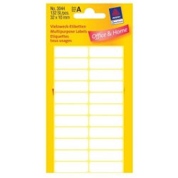 AVERY Zweckform Etiquette multi-usage, 32 x 10 mm, blanc