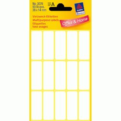 AVERY Zweckform Etiquette multi-usage, 38 x 14 mm, blanc