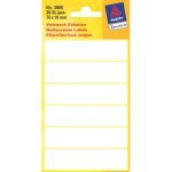 AVERY Zweckform Etiquette multi-usage, 76 x 19 mm, blanc