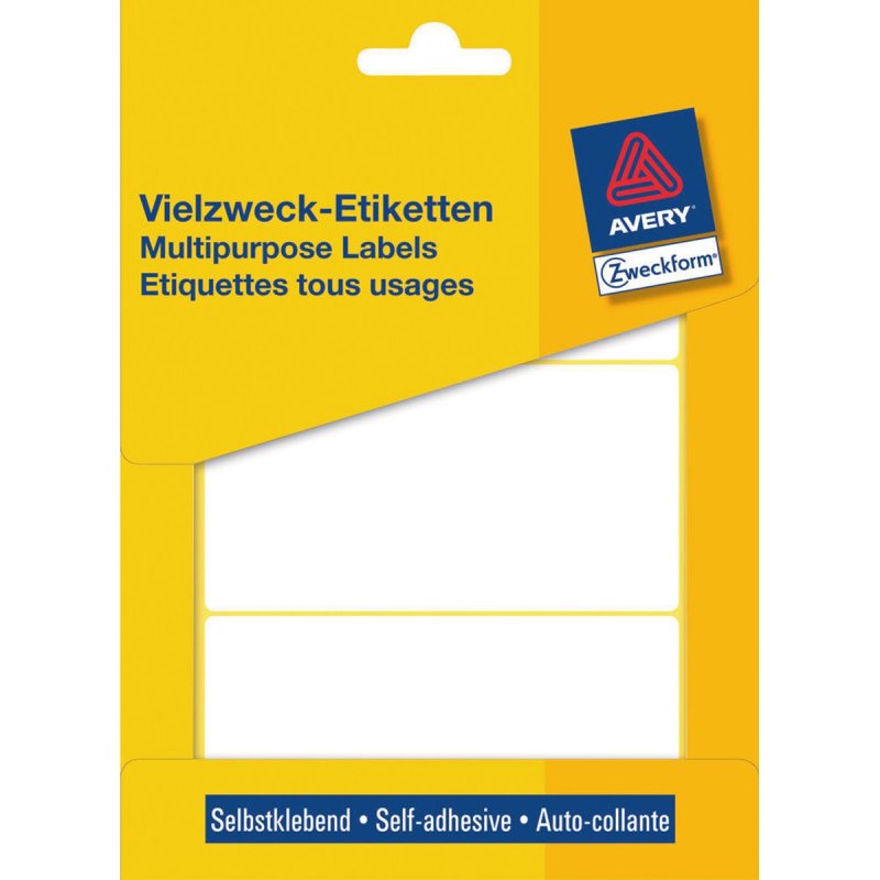 AVERY Zweckform Etiquette multi-usage, 98 x 51 mm, blanc