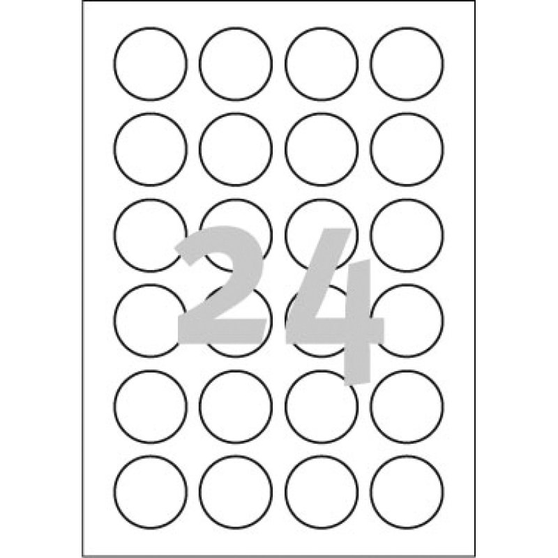AVERY Zweckform Etiquette d'identification, diamètre: 40 mm