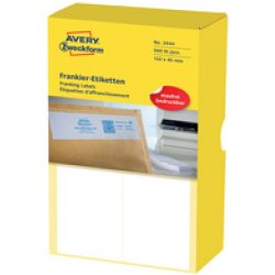 AVERY Zweckform Etiquette à affranchir, 150 x 45 mm, double
