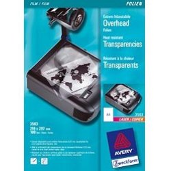 AVERY Zweckform Transparents pour rétroprojecteur, A4, clair