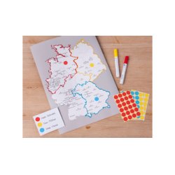 AVERY Zweckform Pastille de couleur, enlevable, 18 mm, rouge