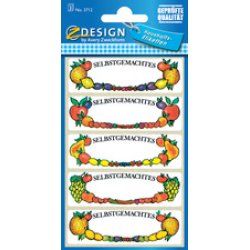 AVERY Zweckform Z-Design Etiquettes pour ménage "Obst"
