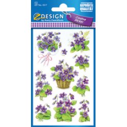ZDesign CREATIVE Sticker "violettes"