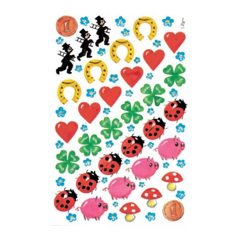 Avery 4413 decorative sticker Paper Multicolour Permanent 102 pc(s)