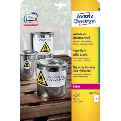 AVERY Zweckform Etiquette, 210 x 148 mm, blanc