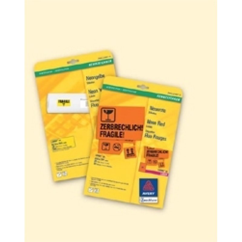 AVERY Zweckform Etiquette pour badge, 63,5 x 29,6 mm, blanc