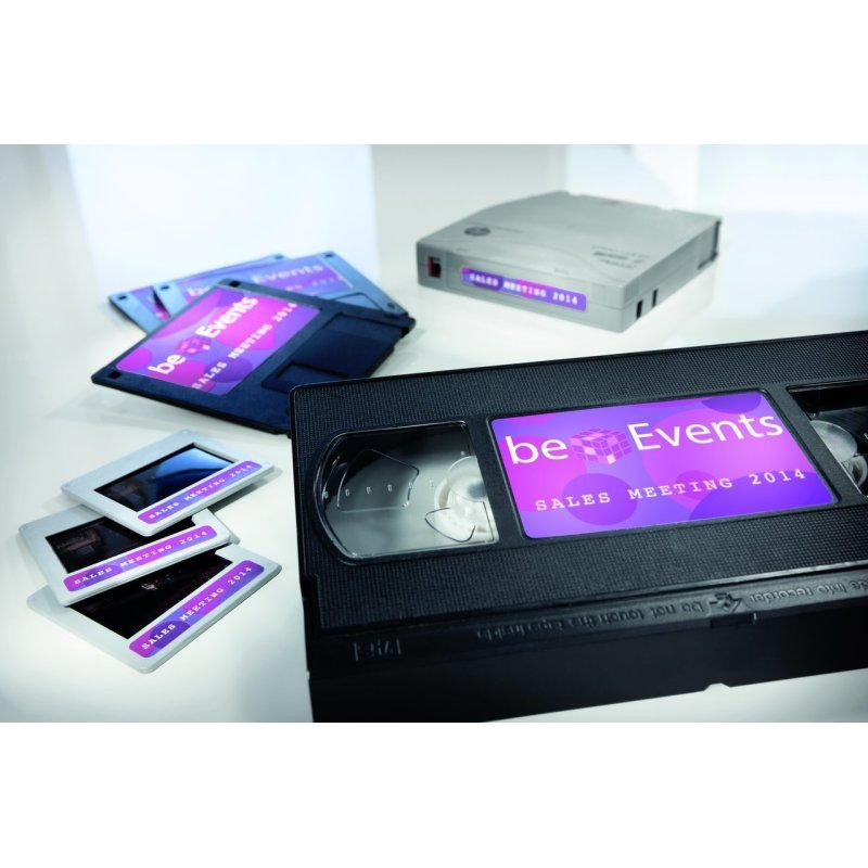 Avery L6022REV-25 self-adhesive label Rounded rectangle Removable White 2400 pc(s)