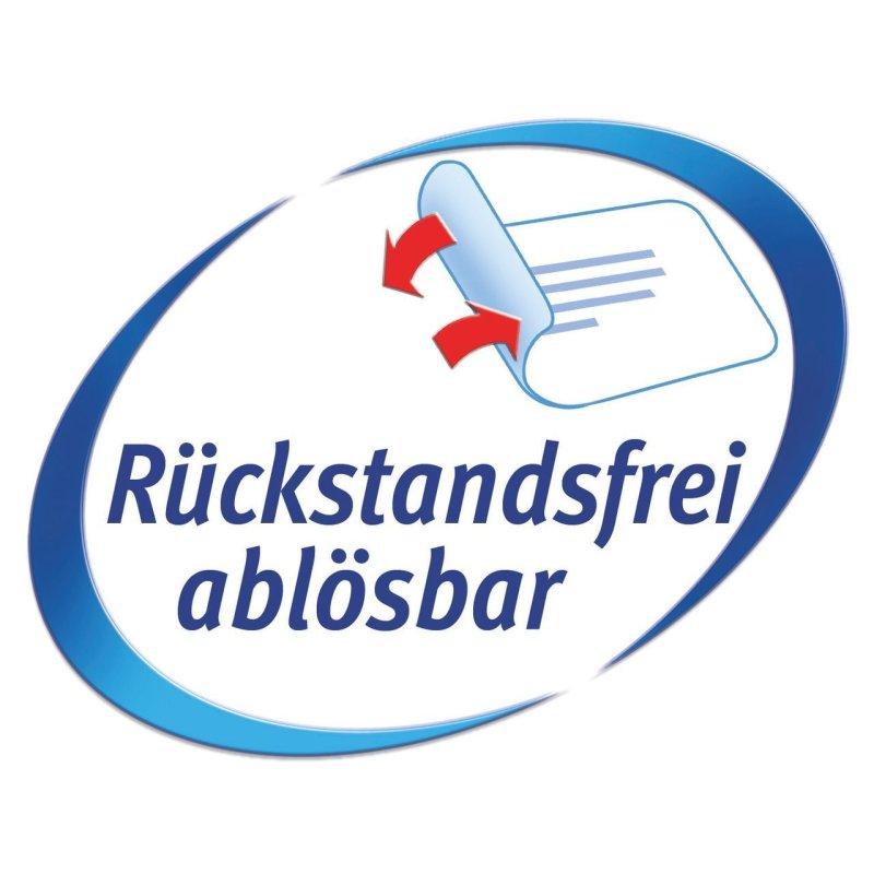 Avery L6022REV-25 self-adhesive label Rounded rectangle Removable White 2400 pc(s)