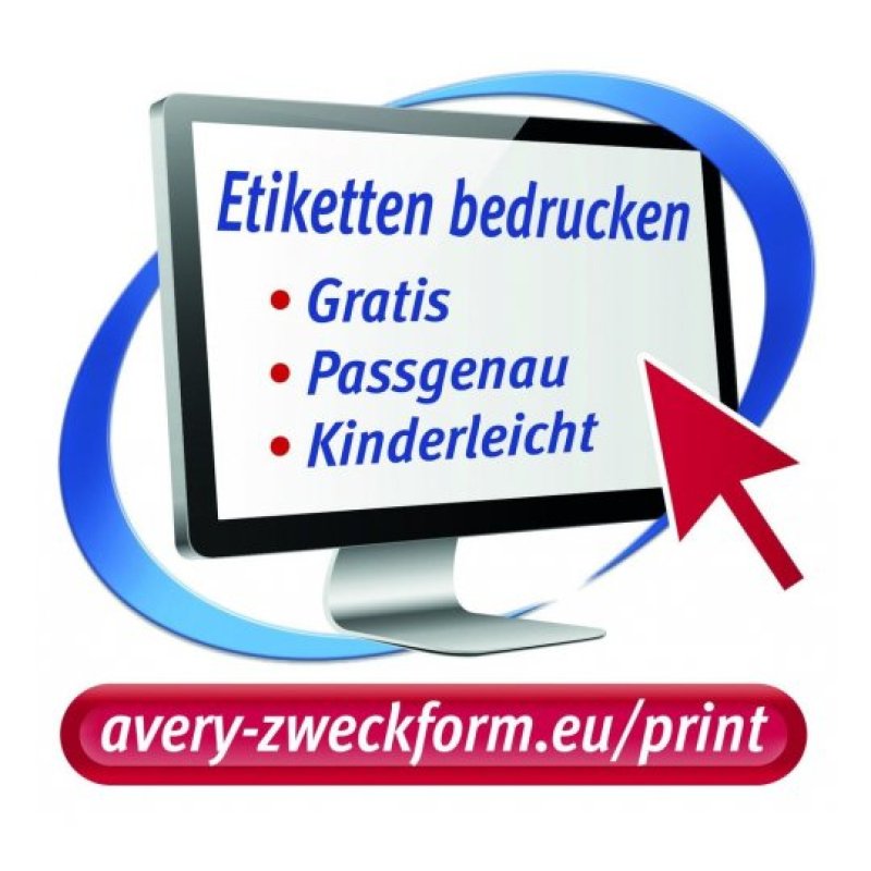 AVERY Zweckform Etiquette film, 45,7 x 21,2 mm, jaune