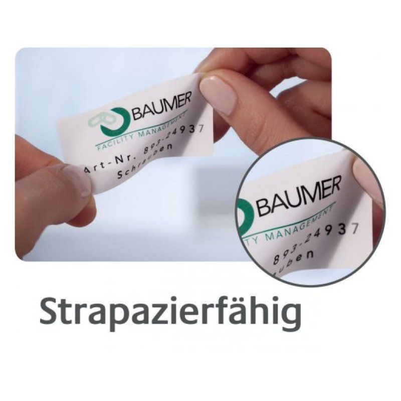 Avery L6107-20 self-adhesive label Rounded rectangle Permanent Yellow 240 pc(s)