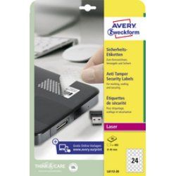 AVERY Zweckform Etiquette de sécurité, rond, diamètre 40 mm