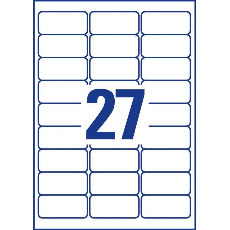 AVERY Zweckform Etiquette de sécurité, 63,5 x 29,6 mm