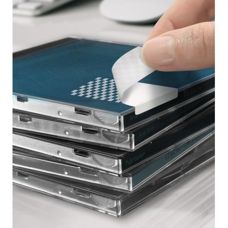 Avery L6114-20 self-adhesive label Rounded rectangle Permanent White 540 pc(s)