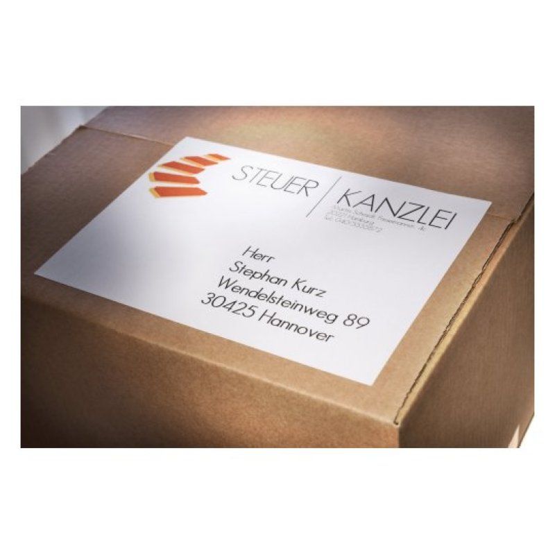 Avery 6135 self-adhesive label Rectangle Permanent White 200 pc(s)