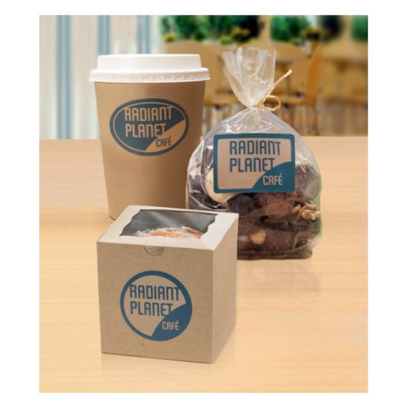 Avery L7110-25 self-adhesive label Rounded rectangle Permanent Brown 450 pc(s)