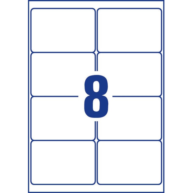 Avery Glossy Colour Laser Labels