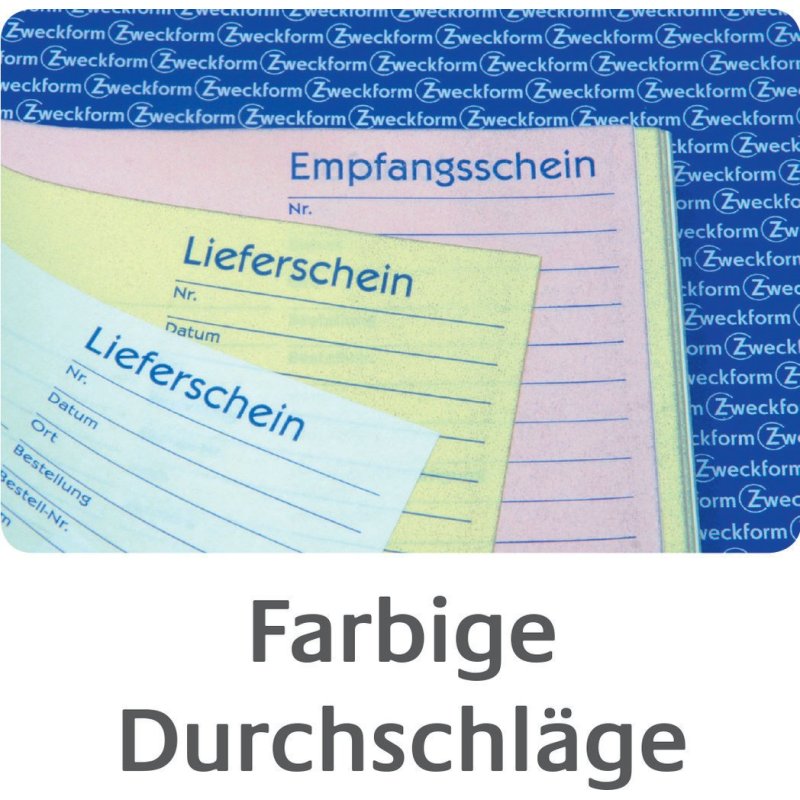 AVERY Zweckform Formularbuch "Liefer-/Empfangsschein", 4 1