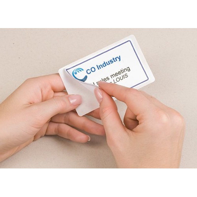 Avery L4785-20 self-adhesive label Rounded rectangle Removable White 200 pc(s)