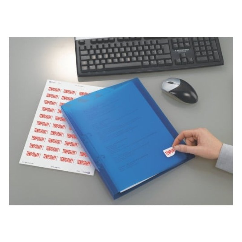 Avery White Removable Mini Labels