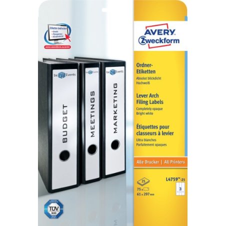 Avery Filing Labels, Wide