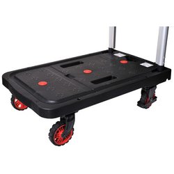 pavo Chariot à plate-forme, plate-forme en plastique