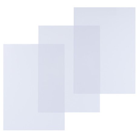 pavo Plats de couverture, A4, PVC, 0,20 mm, transparent