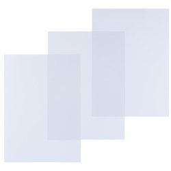 pavo Plats de couverture, A3, PVC, 0,15 mm, transparent