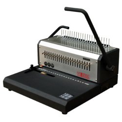 pavo Perforelieur HD comb relieur, A4 - A5, argent / noir