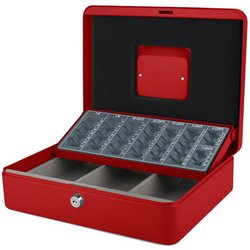 pavo Caisse à monnaie avec trieur de pièces, gris foncé