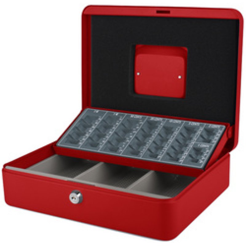 pavo Caisse à monnaie avec trieur de pièces, gris foncé